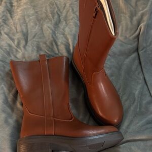 Sonoma Chestnut Women's Combat Boots